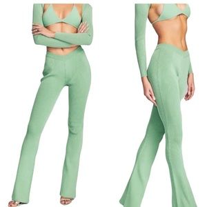 NWT SER.O.YA  Lux Pants in Green Size Medium